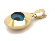 Jewellery, Pendant with stone 14K 0,9g, in auction: Pawn – Tuesday 8 September 2020