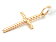 Jewellery, Pendant "cross" 18K 0,4g, in auction: Pawn – Tuesday 8 September 2020