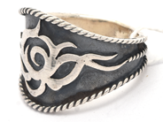 Jewellery, Ring S925 Ø22¾ 12,3g, in auction: Pawn – Tuesday 8 September 2020