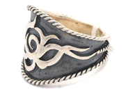 Jewellery, Ring S925 Ø20¼ 10,8g, in auction: Pawn – Tuesday 8 September 2020