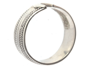 Jewellery, Ring open ringshank S925 Ø23 7,8g, in auction: Pawn – Tuesday 8 September 2020