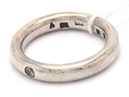 Jewellery, Ring with stone S925 Ø16½ brv 5,2g, in auction: Pawn – Tuesday 8 September 2020