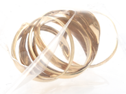 Lot - Lot of gold skew with stones 14K brv 5.,8g - View 1