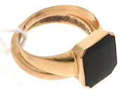 Lot - Lot of gold engraved skew with stone 18K brv 6,7g - View 1