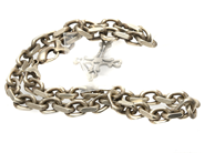 Jewellery, Chain Anchor S925 51cm with cross i non-precious metal brv 115,2g, in auction: Pawn – Tuesday 8 September 2020