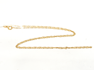 Jewellery, Chain Singapore 21K 51cm 2,5g, in auction: Pawn – Tuesday 8 September 2020