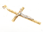 Jewellery, Pendant double-dyed crucifix 18K 1g, in auction: Pawn – Tuesday 8 September 2020