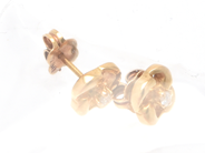 Jewellery, Earrings one pair with diamonds 2xca0,03ct 18K brv 2,3g, in auction: Pawn – Tuesday 8 September 2020