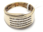 Lot, Ring 18K white gold 5,9g, skew, in auction: Pawn – Tuesday 8 September 2020