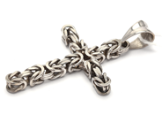 Jewellery, Pendant 18K white gold 15,4g, cross, in auction: Pawn – Tuesday 8 September 2020