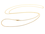 Jewellery - CHAIN, 18K gold round anchor - View 1