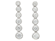 Jewellery - EARRINGS, 18K white gold - View 1