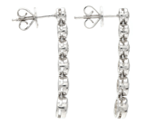 Jewellery - EARRINGS, 18K white gold - View 2