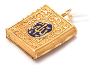 Lot, Pendant 21K 3,1g dented, in auction: Pawn – Tuesday 13 October 2020