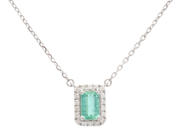 Jewellery, NECKLACE, 18K white gold, in auction: Lilla jewellery – Thursday 22 October 2020