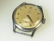 Watches, OMEGA, men´s wristwatch, in auction: Watches – Saturday 1 March 2003