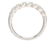 Jewellery - ETERNITY RING, 18K white gold - View 2