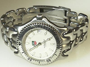 Watches, TAG HEUER, s/el, in auction: Watches – Saturday 1 March 2003
