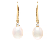 Jewellery - PEARL EARRINGS, 18K gold - View 1