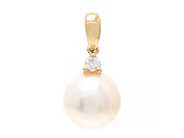 Jewellery - PEARL PENDANT, 18K gold - View 1
