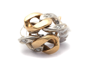 Jewellery, Earrings, one pair 18K double-dyed 4,0g, in auction: Pawn – Tuesday 15 December 2020