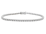 Jewellery, TENNIS BRACELET, 18K white gold, in auction: Modern – Saturday 16 January 2021