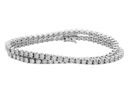 Jewellery, TENNIS BRACELET, 18K white gold, in auction: Modern – Saturday 16 January 2021