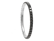 Jewellery - FULL ETERNITY RING, 18K white gold - View 1