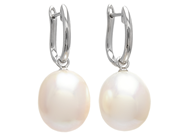 Jewellery - PEARL EARRINGS, 18K white gold - View 1