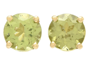 Jewellery - SOLITAIRE EARRINGS, 18K gold - View 1