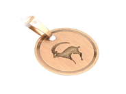 Jewellery, Pendant 18K, "Stenbocken", in auction: Pawn – Tuesday 2 March 2021