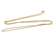Jewellery, Necklace 14K, "curb", in auction: Pawn – Tuesday 2 March 2021
