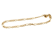 Jewellery, Bracelet 18K, Figaro, in auction: Pawn – Tuesday 2 March 2021