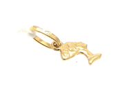 Jewellery, Pendant 18K, 1,5cm (inkl loop), in auction: Pawn – Tuesday 2 March 2021