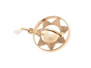 Jewellery, Pendant 18K with pearl, 2cm (inkl loop), in auction: Pawn – Tuesday 2 March 2021