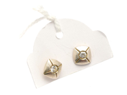 Jewellery, Earrings 1 pair S830 with stones, 1,4g, in auction: Pawn – Tuesday 2 March 2021