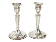 Lot, Candlesticks 1 pair S800, defect, in auction: Pawn – Tuesday 2 March 2021
