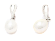 Jewellery, Earrings 1 pair S925 with pearls, 1,5cm, in auction: Pawn – Tuesday 2 March 2021