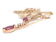 Lot, Lot of gold 14K, diamonds 2xca0,01ct, in auction: Pawn – Tuesday 2 March 2021