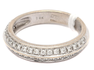 Jewellery, Ring 14K with stones, Ø16, in auction: Pawn – Tuesday 2 March 2021