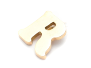 Jewellery, Pendant 18K 4,8g Width: ca16mm, Letter R, in auction: Pawn – Tuesday 2 March 2021
