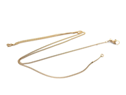 Lot, Chain "curb" 18K 7,7g 71cm, damaged, in auction: Pawn – Tuesday 2 March 2021