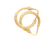 Jewellery, Earrings one 21K 1,1g Øca13mm, in auction: Pawn – Tuesday 2 March 2021