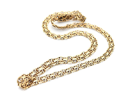 Jewellery, Chain Graduated X-bracelet 18K 21,1g 43cm, in auction: Pawn – Tuesday 2 March 2021