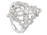 Jewellery - RING, 18K white gold - View 1