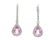 Jewellery - EARRINGS, 18K white gold - View 1