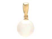 Jewellery - PEARL PENDANT, 18K gold with cultured freshwater pearl 7,6 mm - View 1