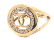 Jewellery - Ring 18K brv 3,6g Ø18, with stones - View 1
