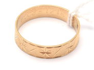 Lot, Ring 18K 2,7g engraved, in auction: Pawn – Tuesday 1 June 2021