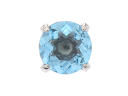 Jewellery - ONE EARRING, 18K white gold - View 1